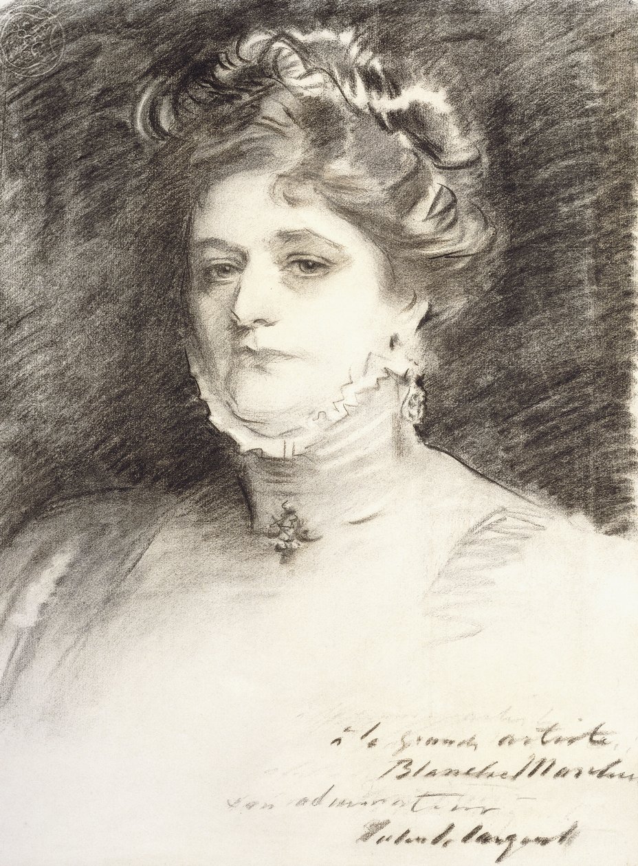 Porträt von Blanche Marchesi, 1910 von John Singer Sargent