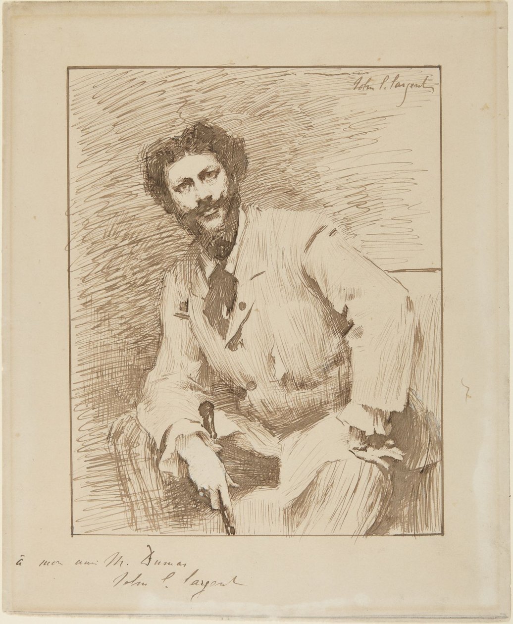 Porträt von Carolus-Duran von John Singer Sargent