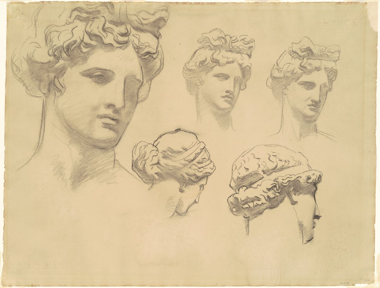 Studien für Apollo und die Musen, um 1921 von John Singer Sargent