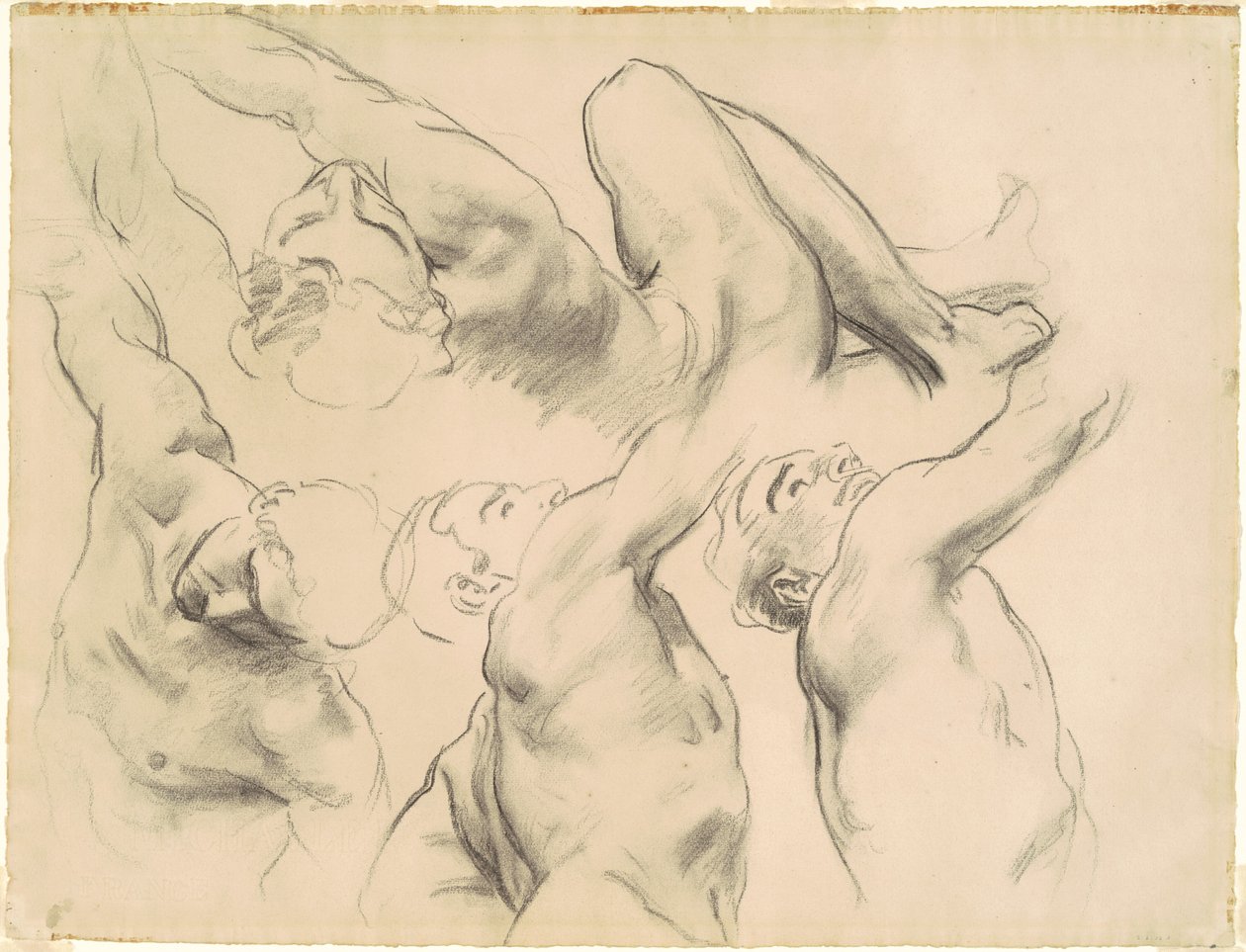 Studien für "Himmel" und "Hölle" von John Singer Sargent
