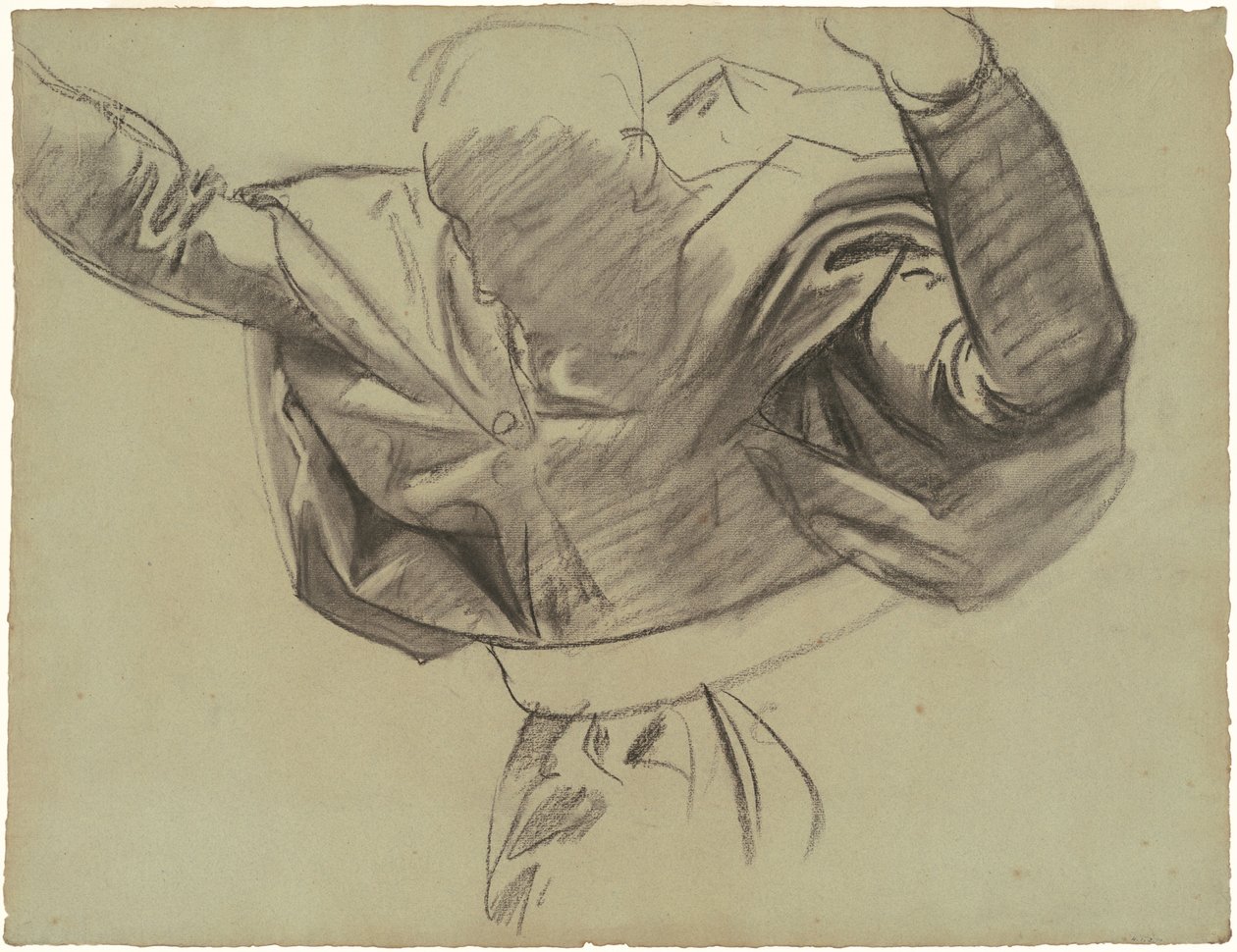 Studie für "Magd des Herrn" von John Singer Sargent
