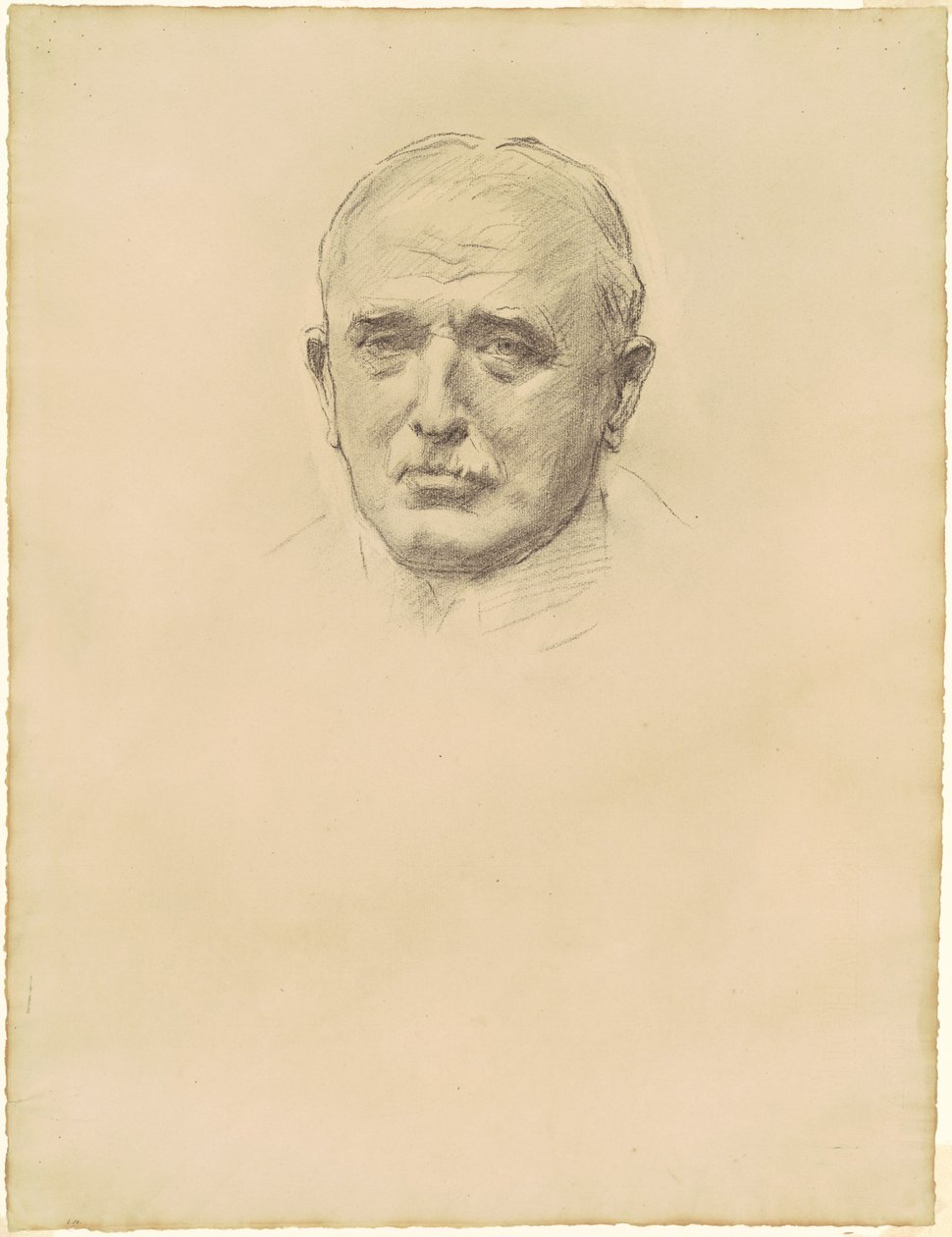 Studie von Feldmarschall John French für "General Officers of World War I" von John Singer Sargent