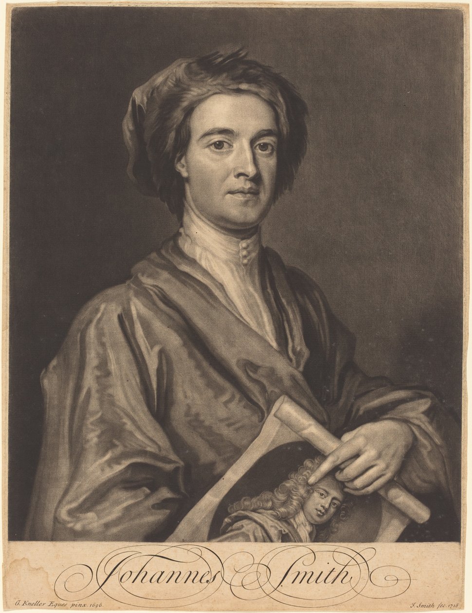 John Smith von John Smith after Sir Godfrey Kneller