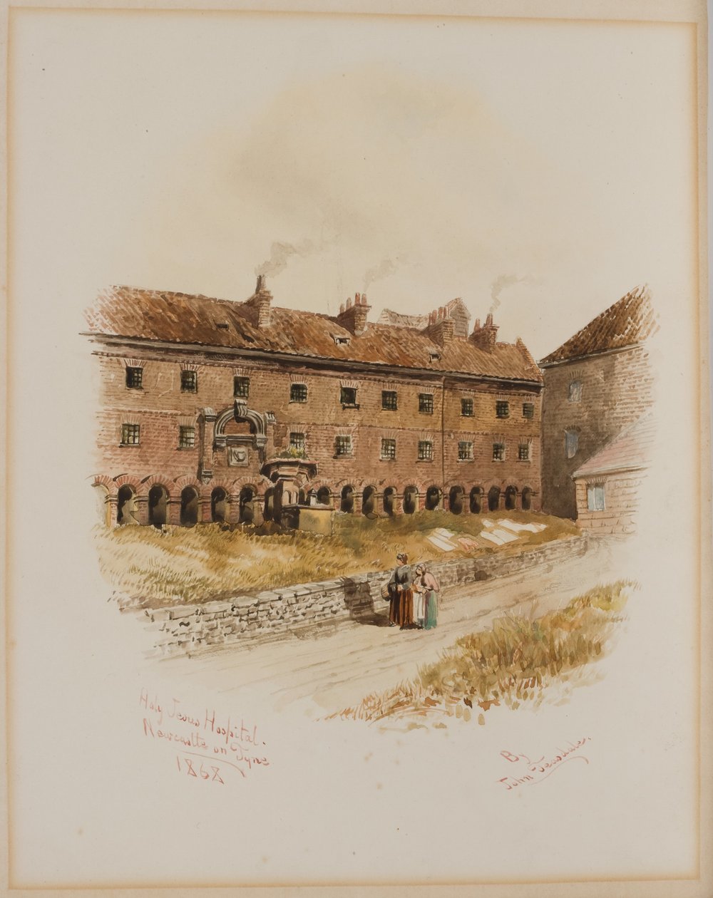 Holy Jesus Hospital, Newcastle upon Tyne von John Teasdale