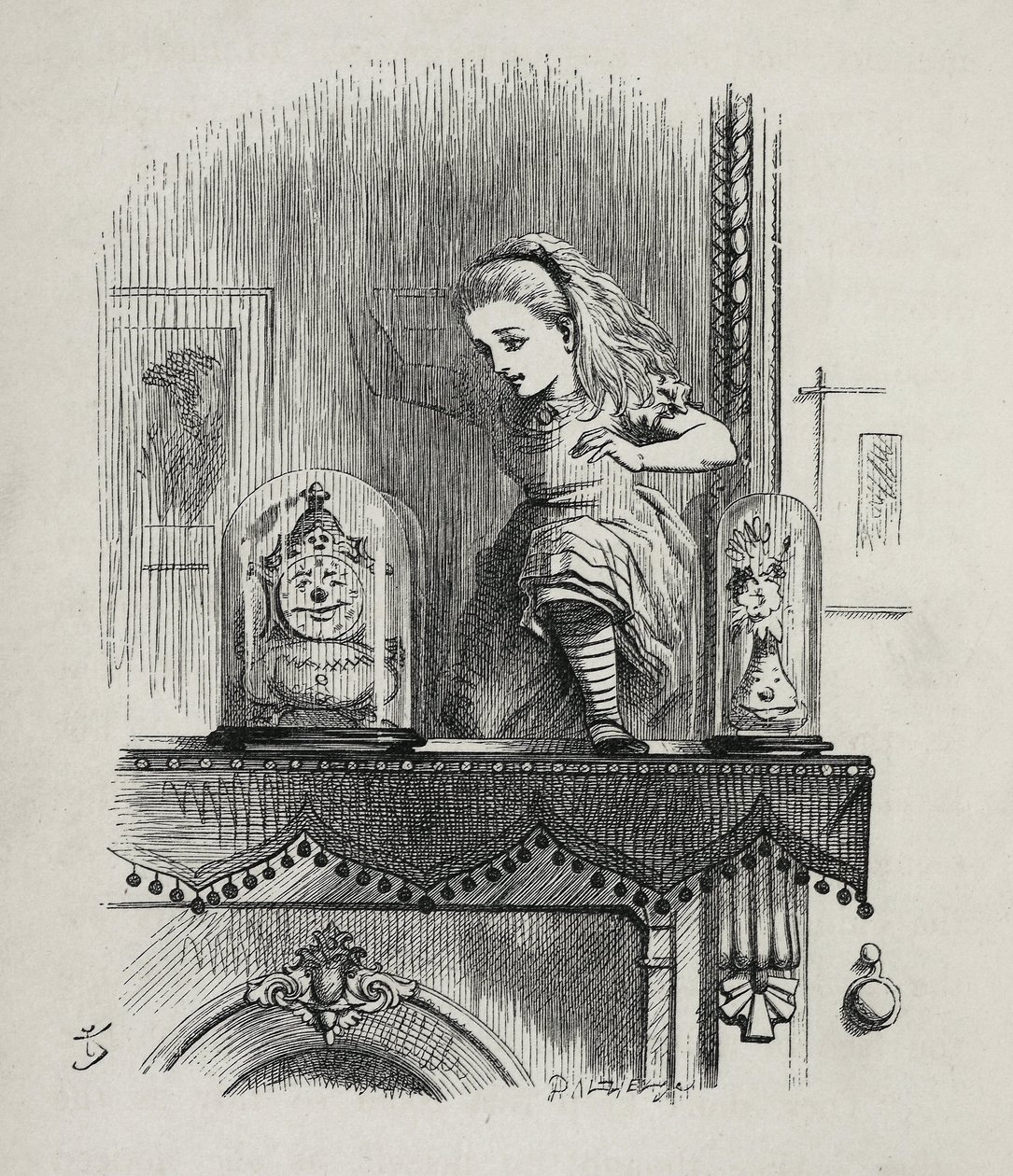 Alice durchquert den Spiegel - In „Alice