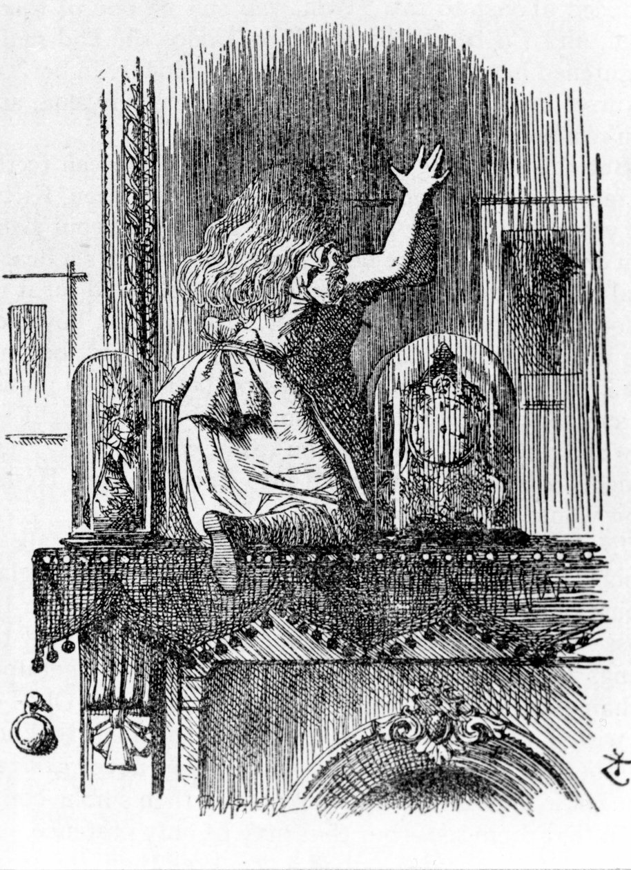 Alice durchquert den Spiegel - in „Alice