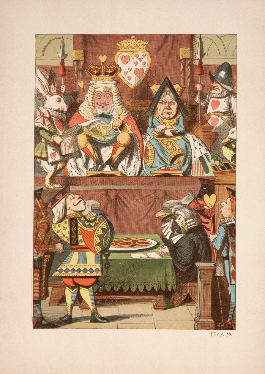 Der Prozess des Herzbuben, aus Alice