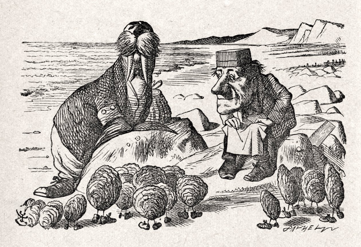 Das Walross und die von John Tenniel