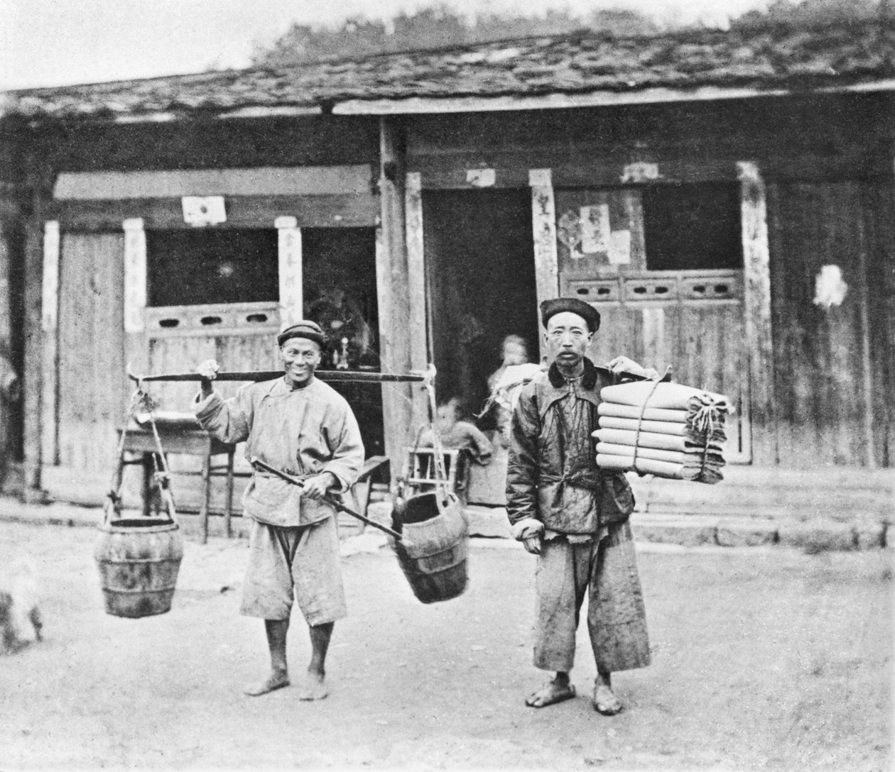Chinesische Händler, um 1870 von John Thomson