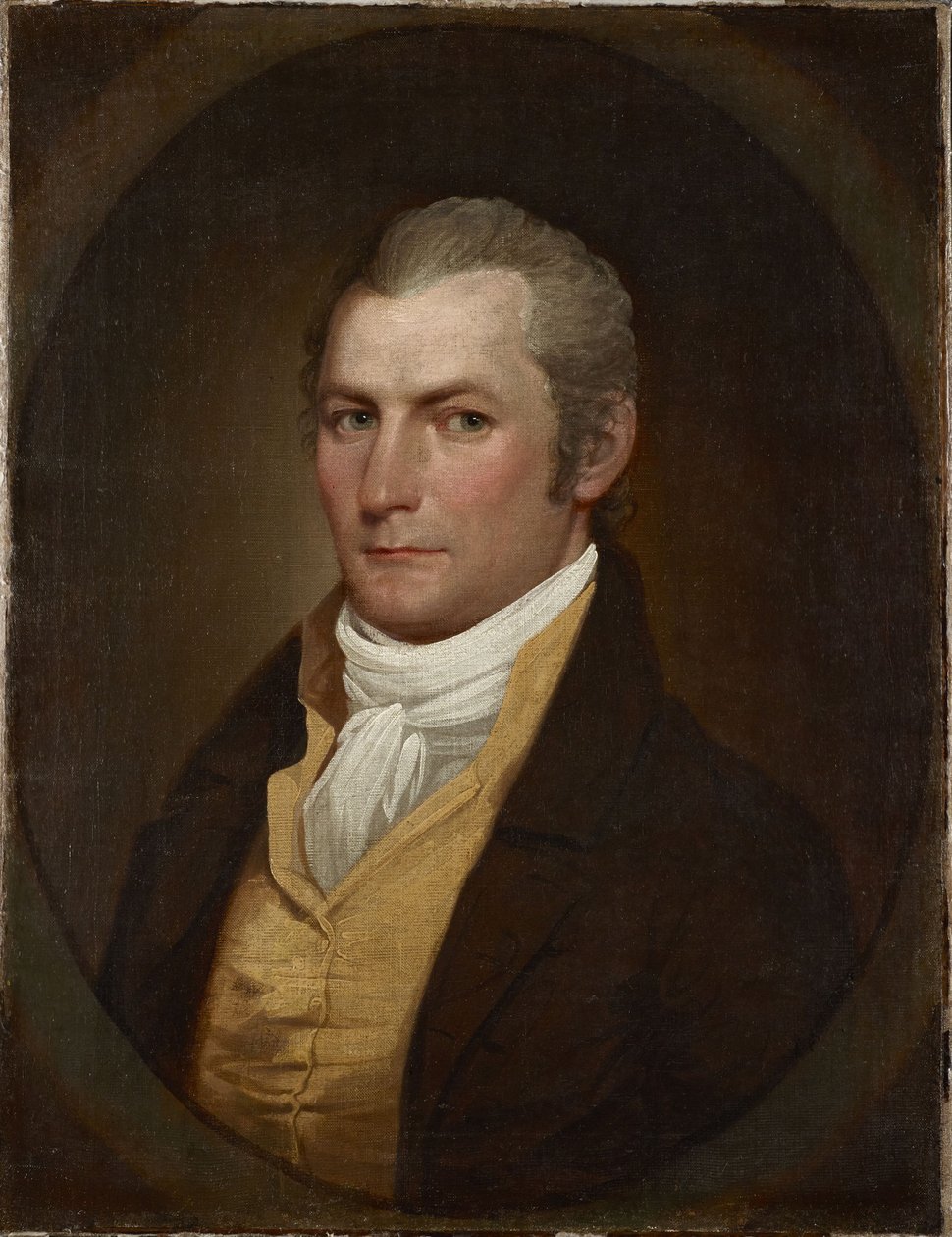 Porträt eines Mannes von John Trumbull