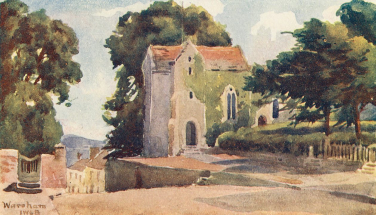 Kirche St. Martin, Wareham von John W.G. Bond