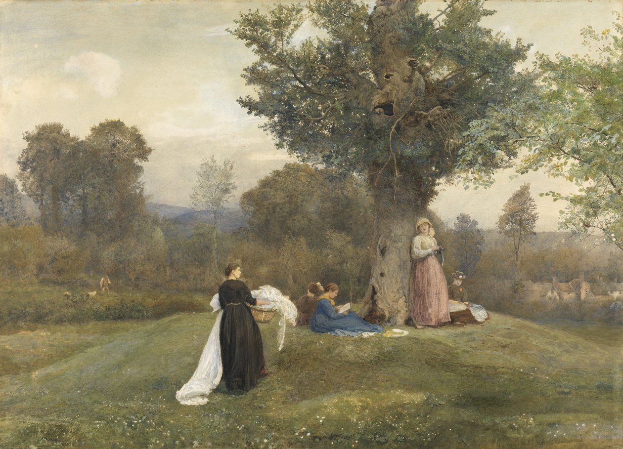 Waschtag, West Somerset von John William North