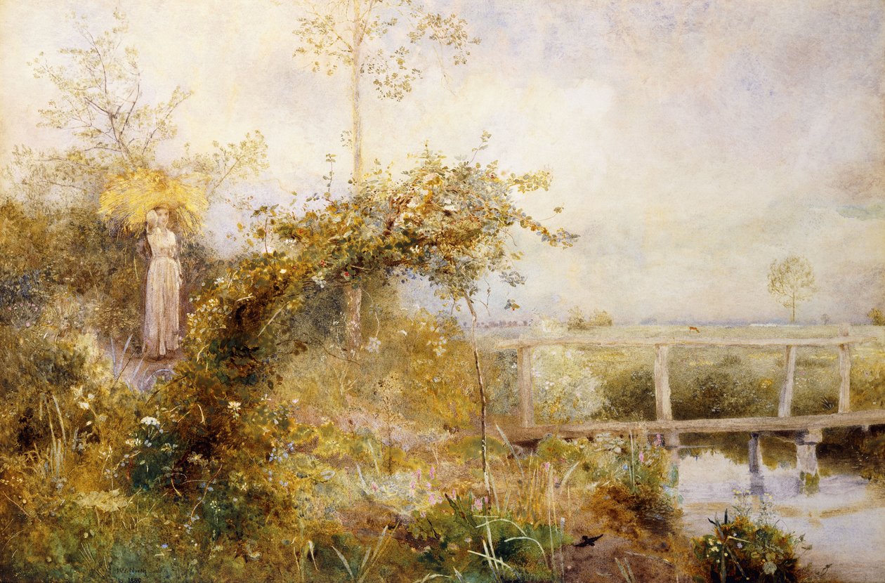 Die Rückkehr vom Erntefeld von John William North