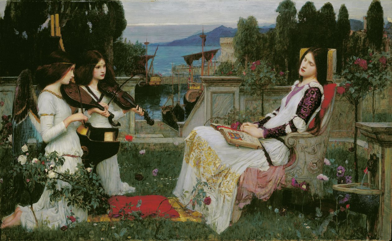 Heilige Cäcilia von John William Waterhouse