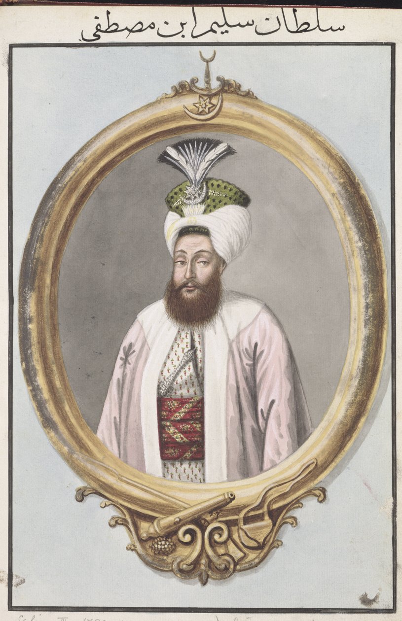 Selim III (1761-1808) Sultan 1789-1807, aus 