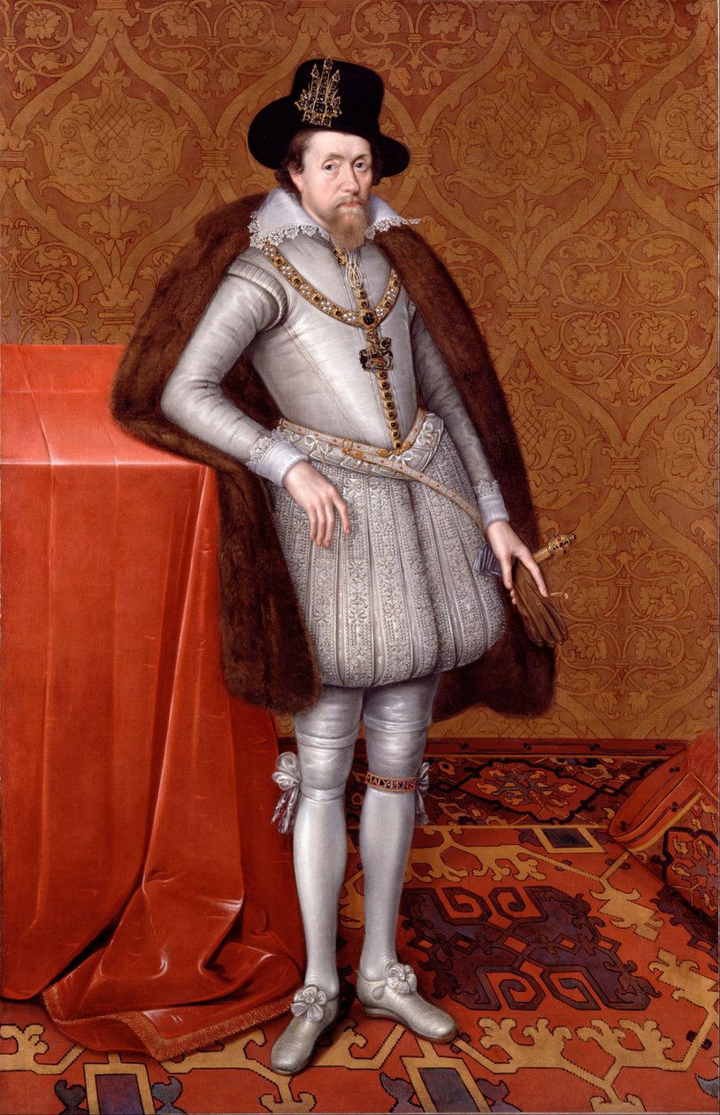James VI und I von John de Critz the elder