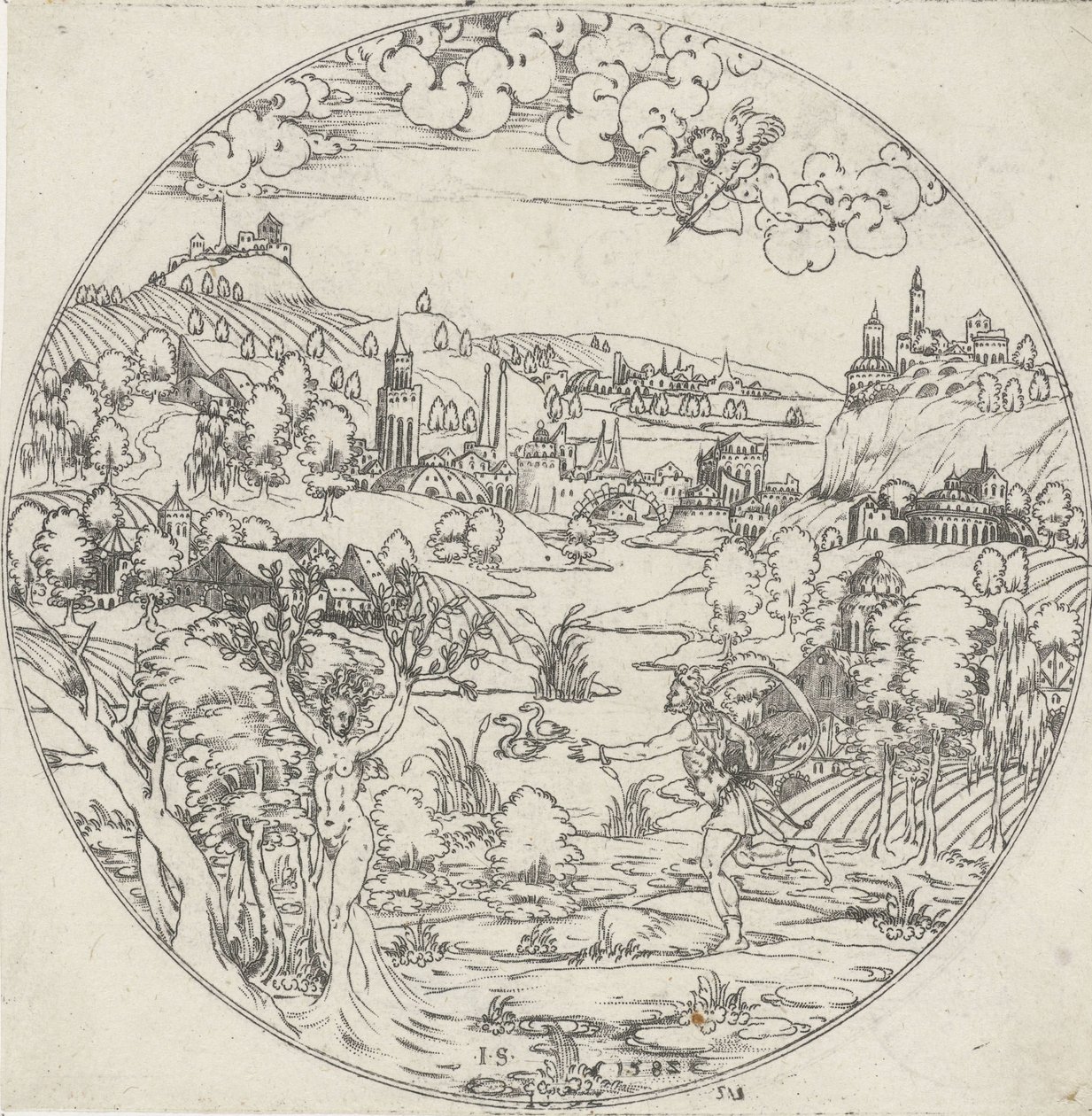 Apollo und Daphne von Jonas Silber
