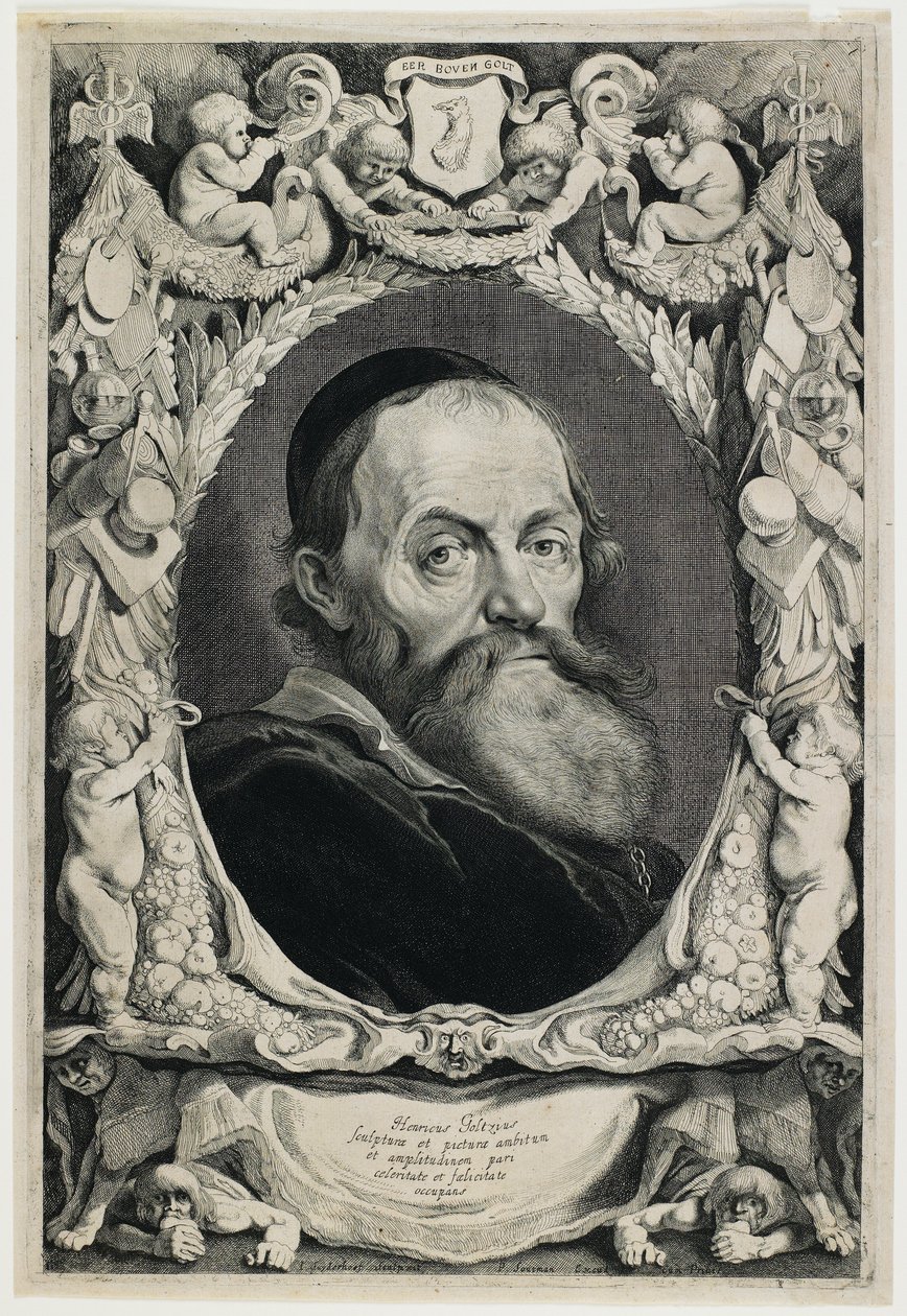 Hendrik Goltzius von Jonas Suyderhoef