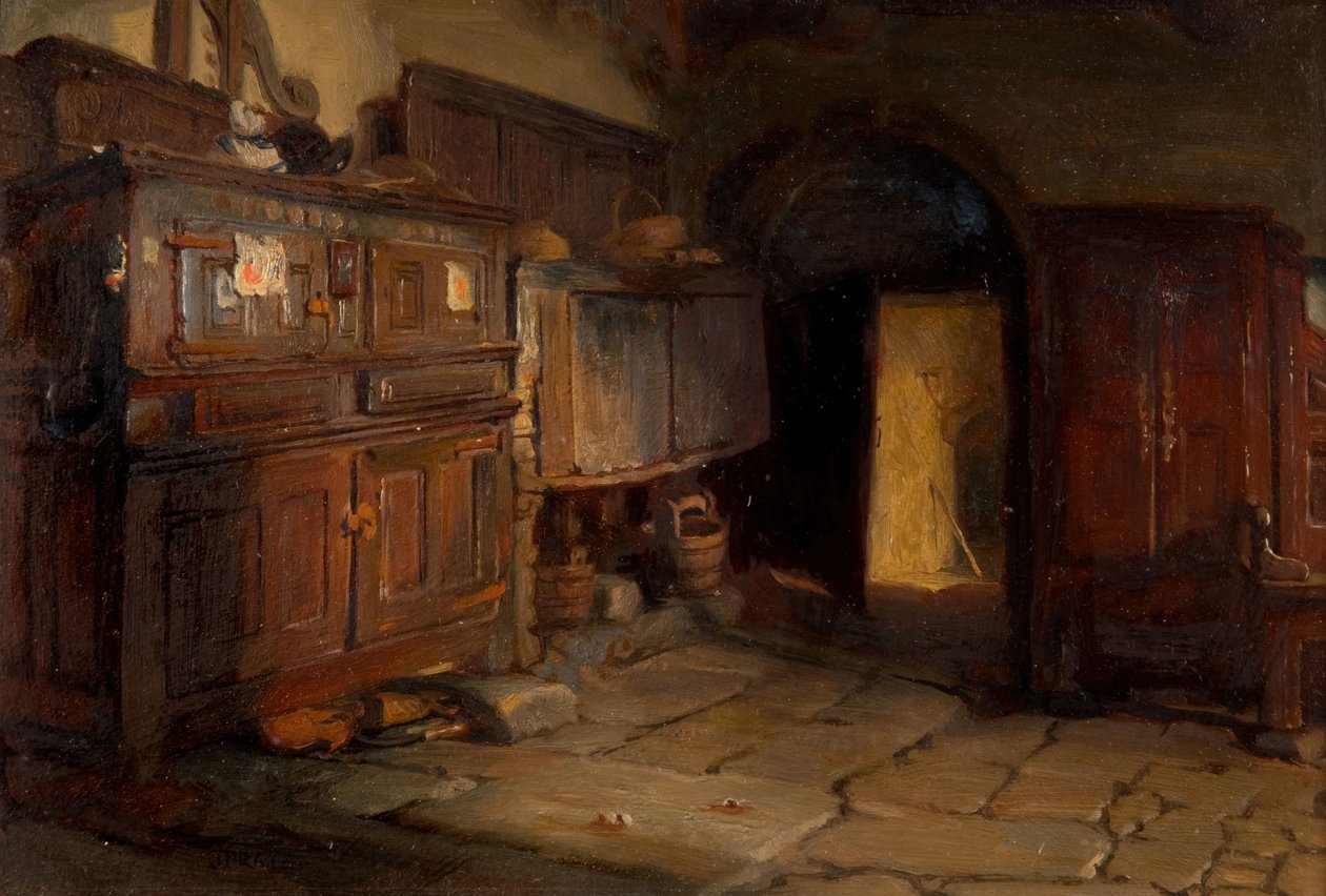 Ein bretonisches Cottage-Interieur von Jonathon Pratt