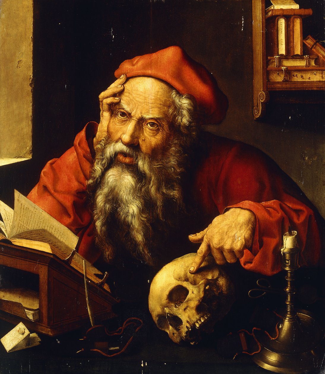 Heiliger Hieronymus von Joos van Cleve