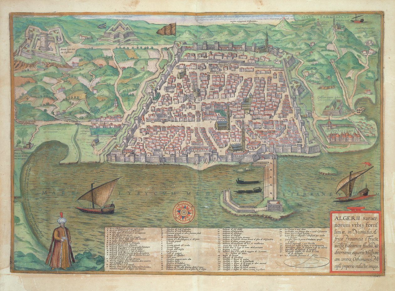 Karte von Toledo, aus 