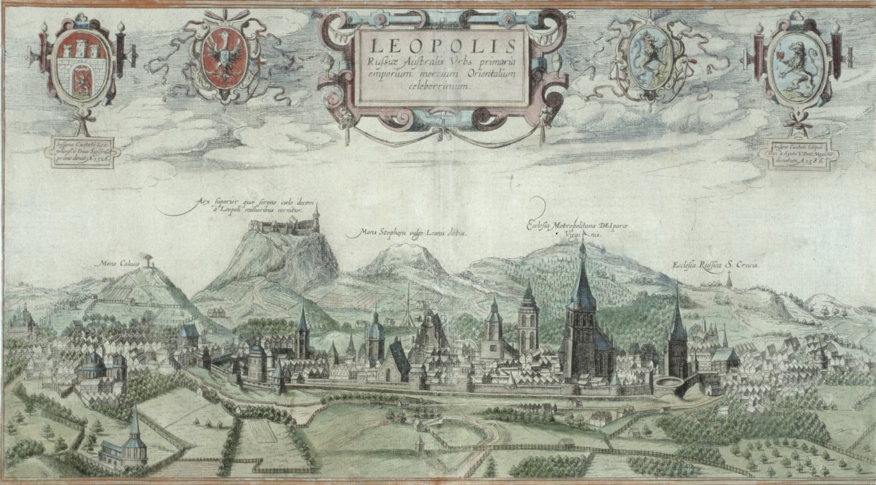 Ansicht von Leopolis, aus 