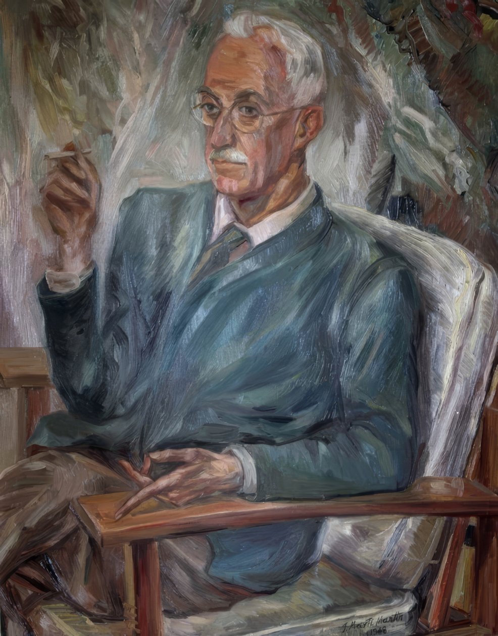 Öl von Jesus Marti von José Moreno Villa