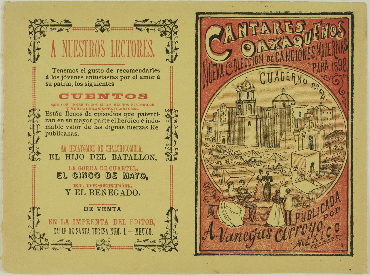 Oaxacan-Lieder von José Guadalupe Posada