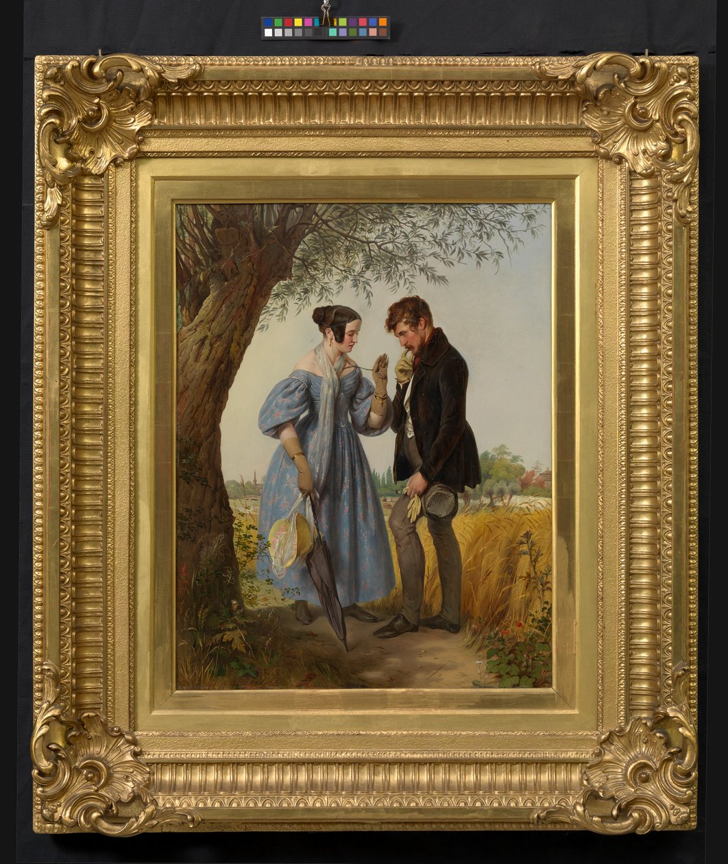 Die Begegnung von Josef Danhauser