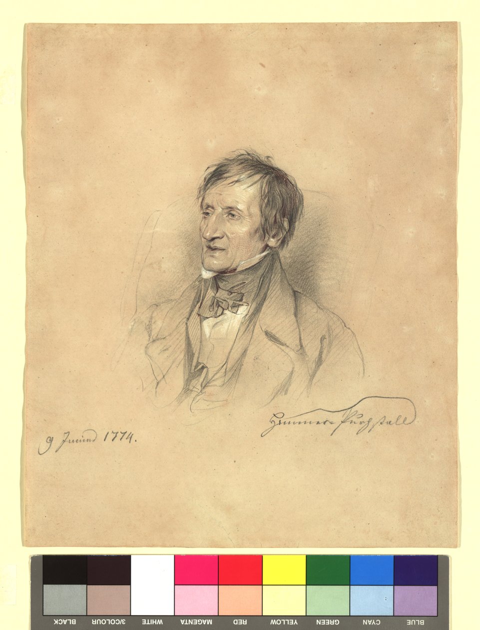 Joseph von Hammer (1774-1856), Diplomat, Orientalist von Josef Danhauser