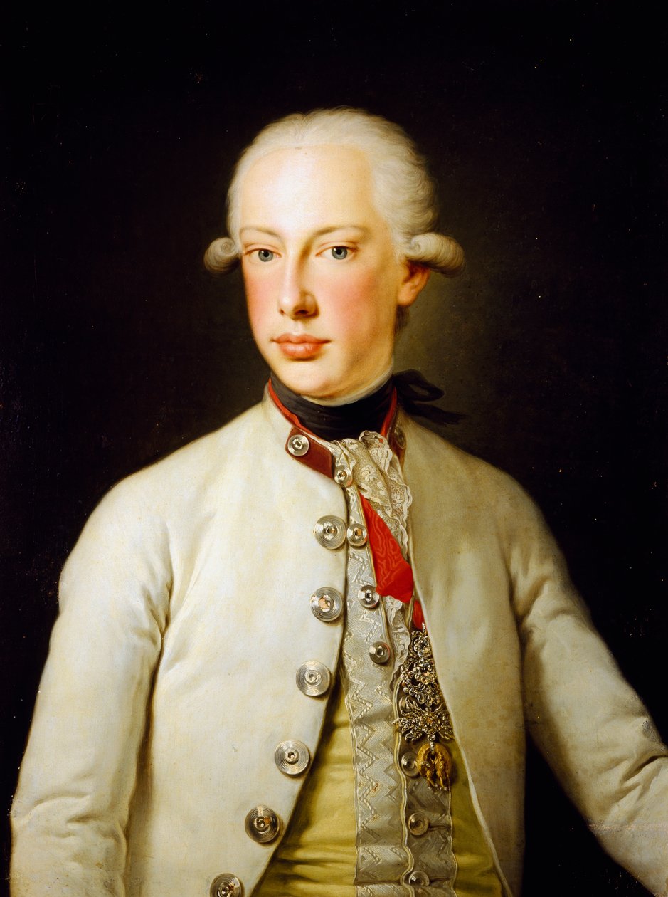 Porträt von Karl von Österreich-Teschen von Josef Kreutzinger