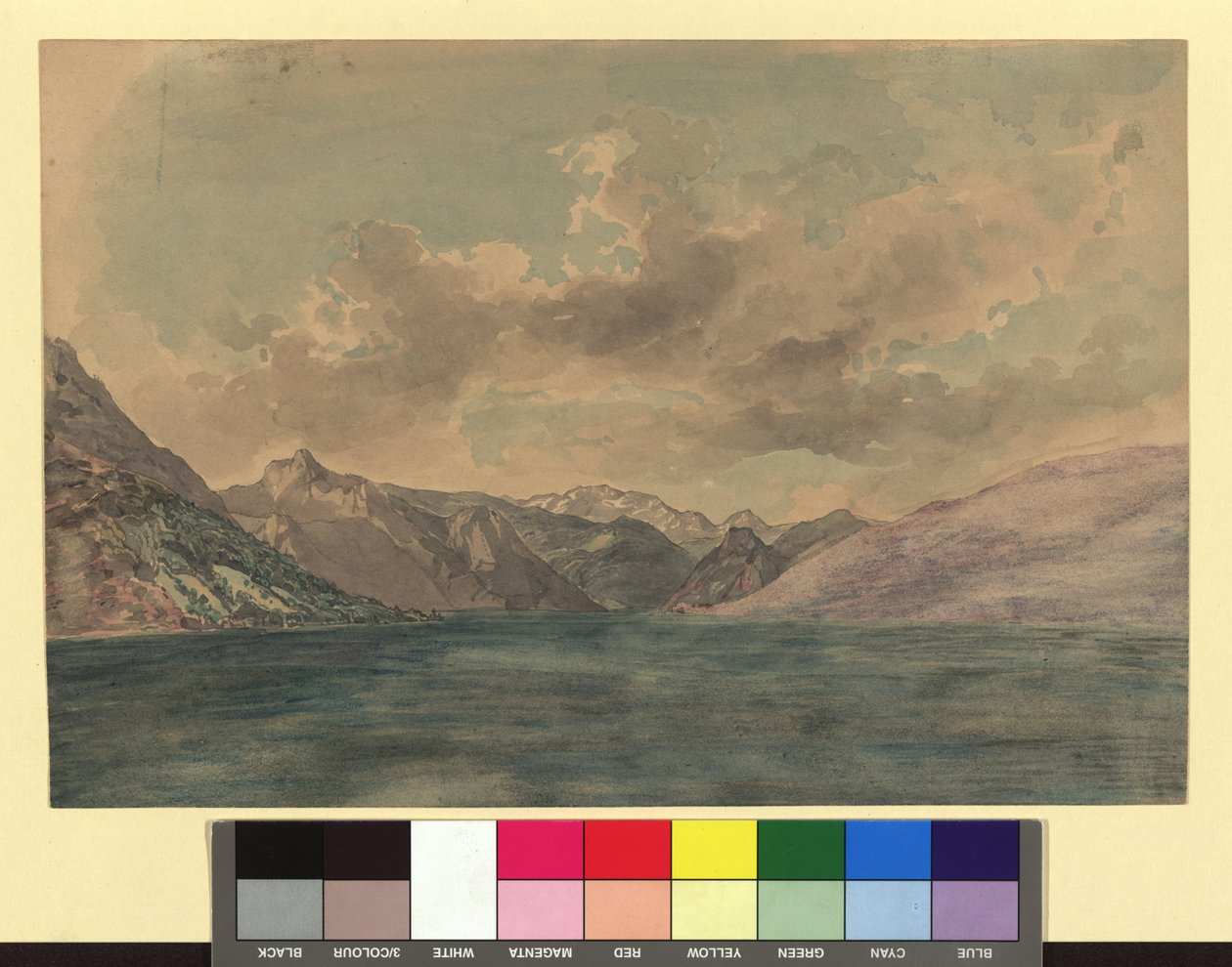 Der Traunsee von Josef Kriehuber