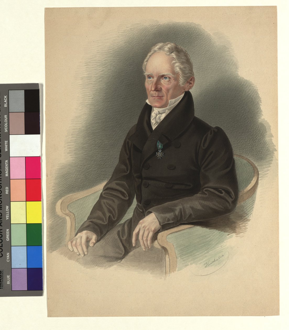 Friedrich Mohs, Mineraloge von Josef Kriehuber