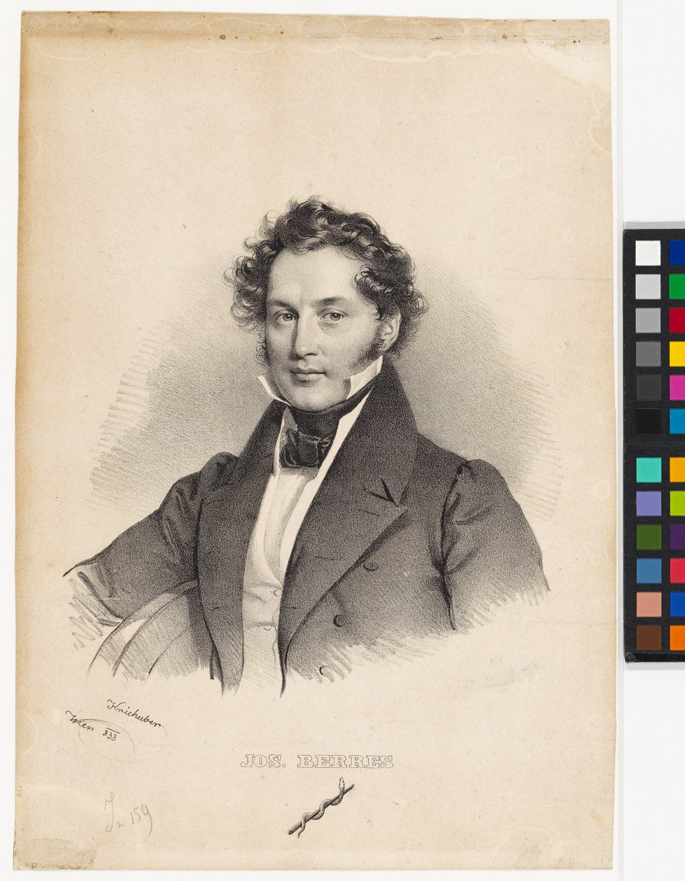 Josef Berres von Josef Kriehuber