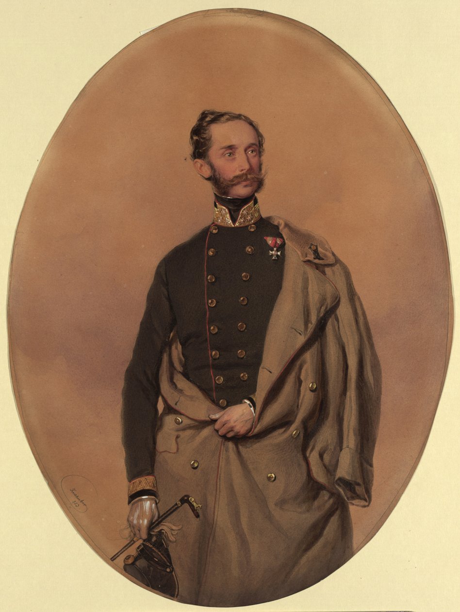 Ludwig, Freiherr von Gablenz (1814-1874) von Josef Kriehuber