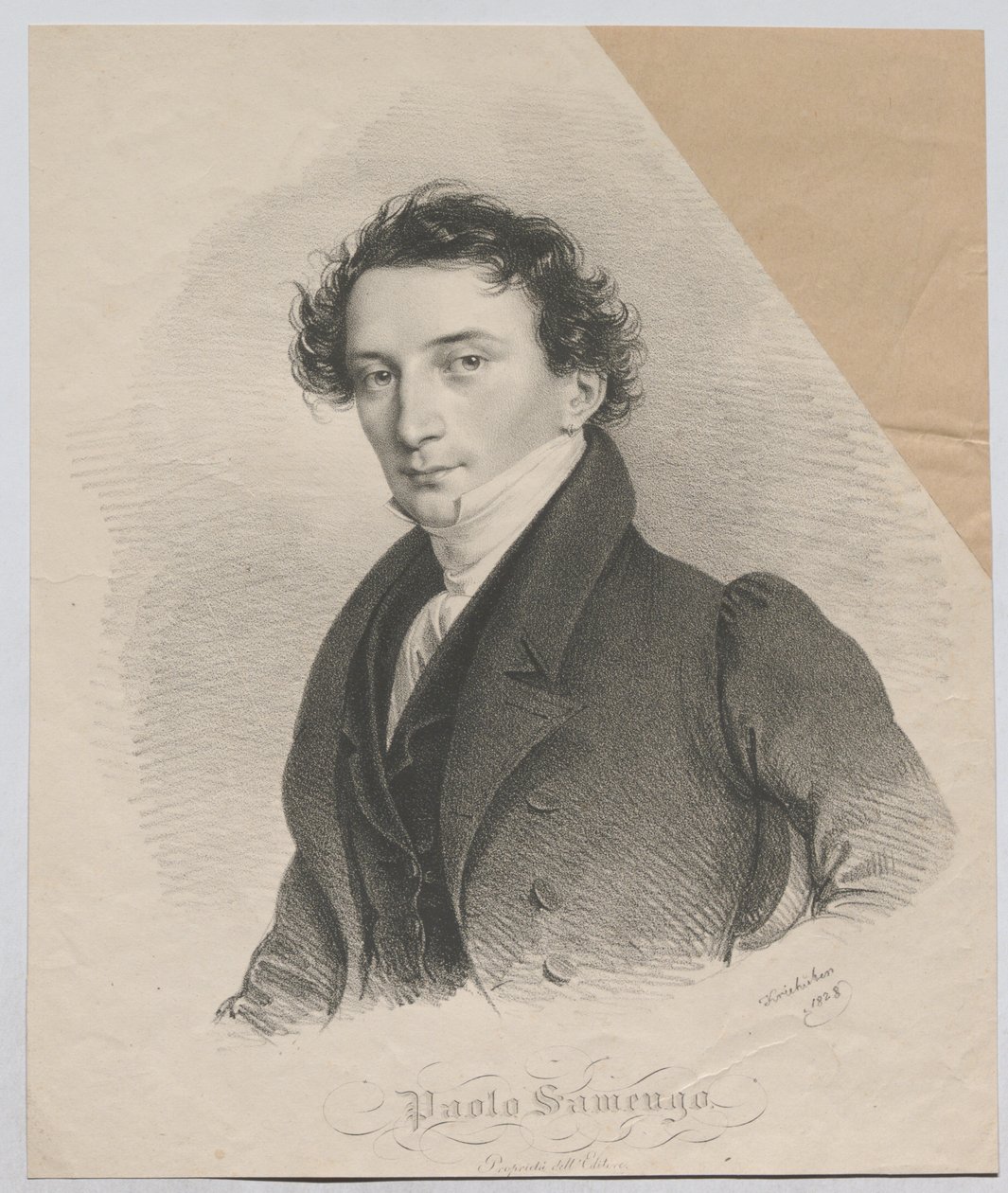 Paolo Samengo von Josef Kriehuber