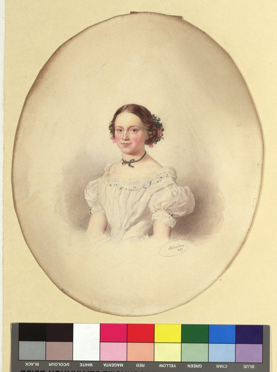 Wilhelmine Uhl, geb. Waisnix von Josef Kriehuber