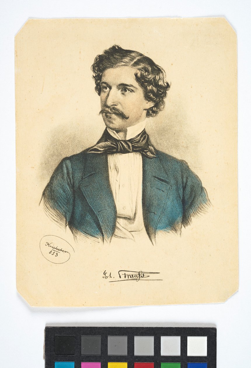 bez.: "Joh. Strauß von Josef Kriehuber