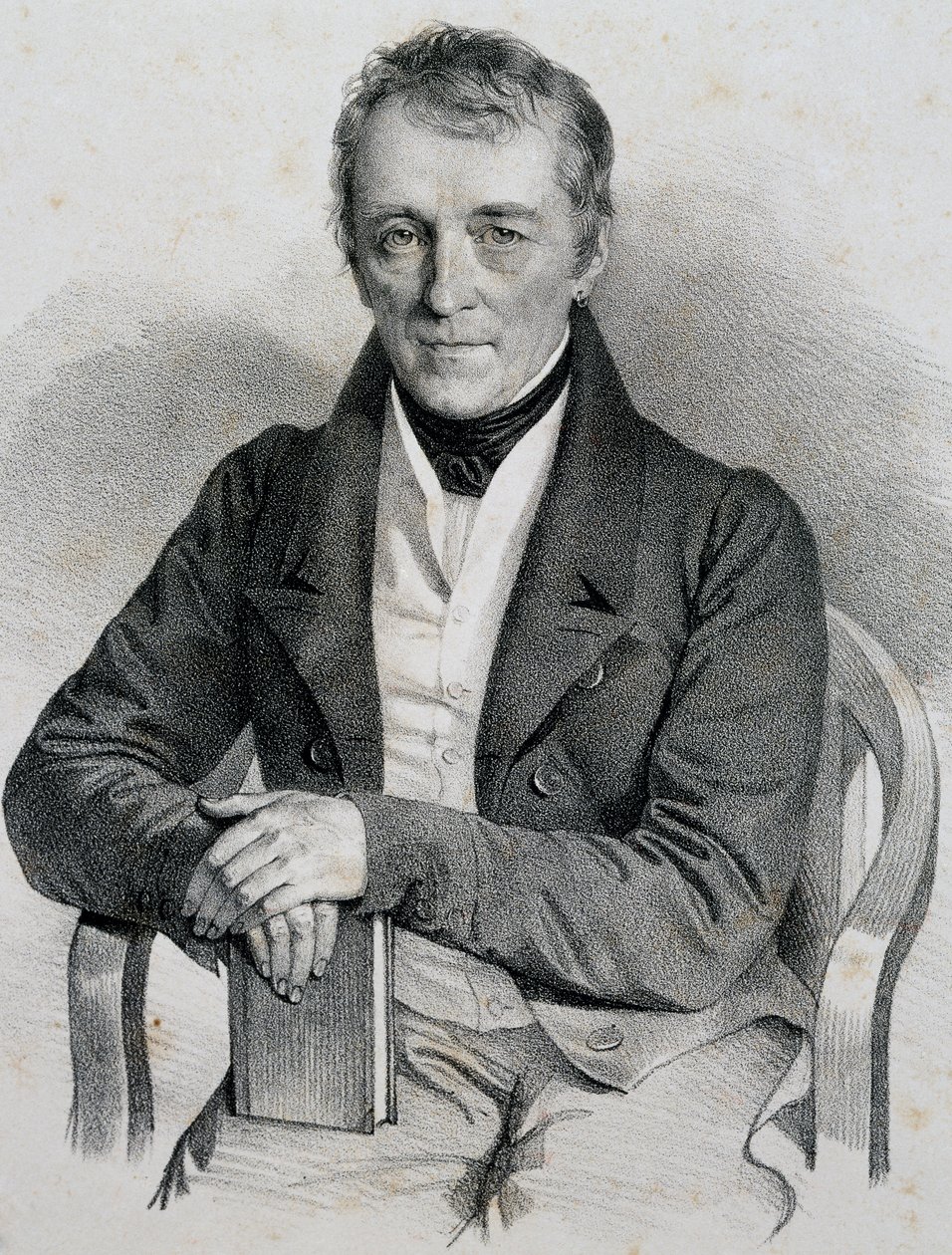 Porträt von Georg Friedrich Treitschke von Josef Nikolaus Kriehuber