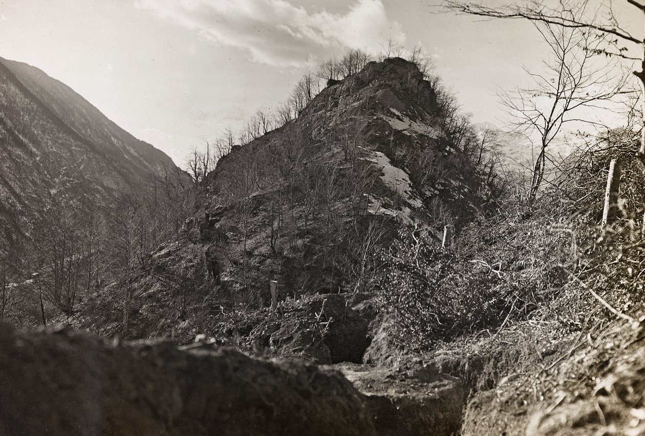 Album "Meine Weltkriegs-Erinnerungen Südwestfront (Kärnten, Italien, Südtirol) 31/03/1915-12/11/1918 - Josef Zohles Wien": Kriegsgebiet von Josef Zohles