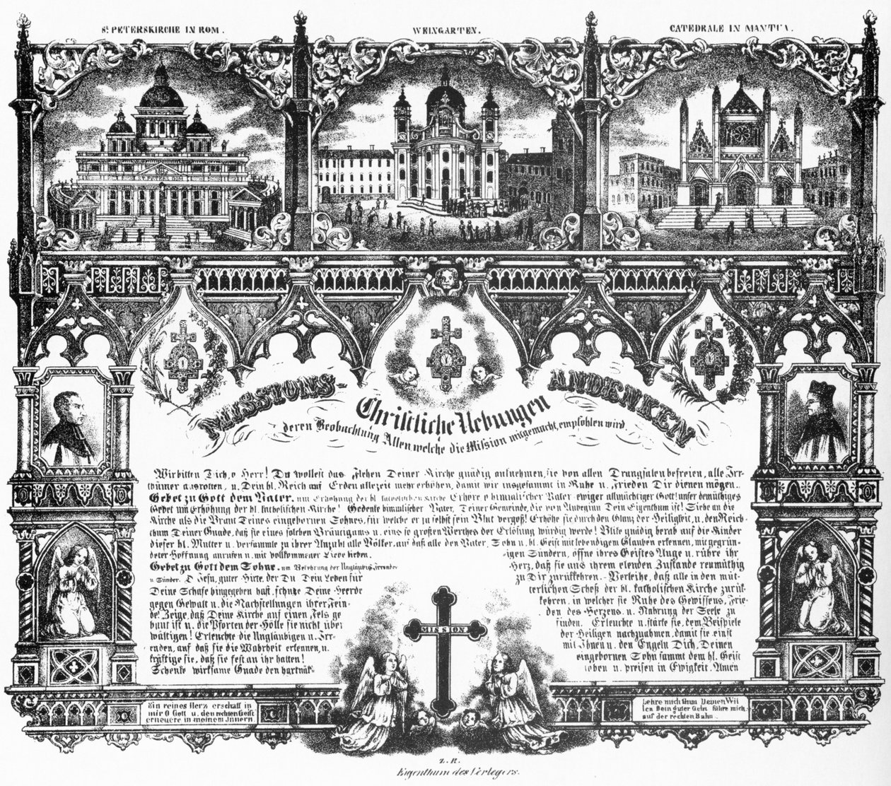 Christliche Übungen, Missions-Andenken, 1852 von Joseph Bayer