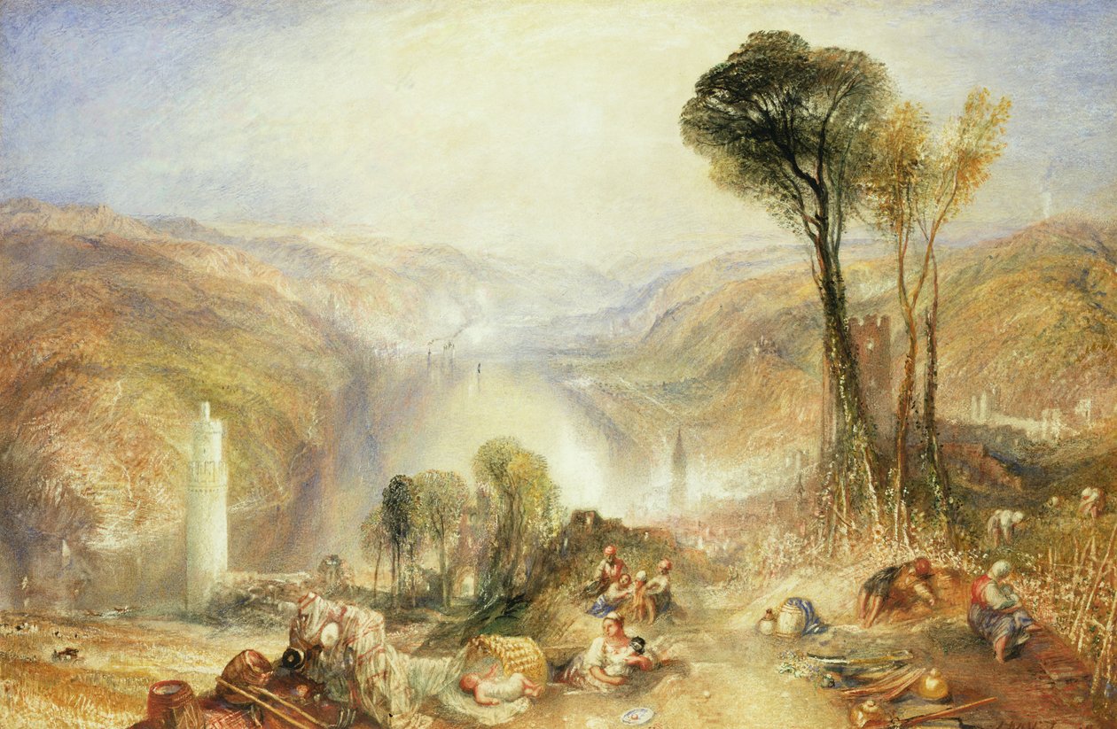 Oberwesel von Joseph Mallord William Turner