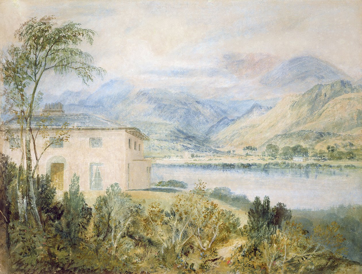 Tent Lodge, bei Coniston Water, 1818 von Joseph Mallord William Turner