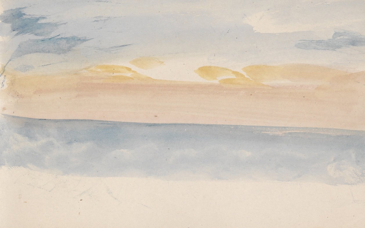 Das Kanal-Skizzenbuch von Joseph Mallord William Turner