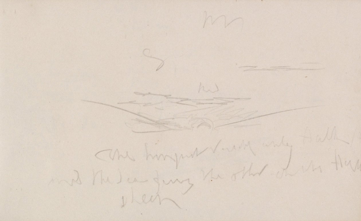 Das Kanal-Skizzenbuch von Joseph Mallord William Turner