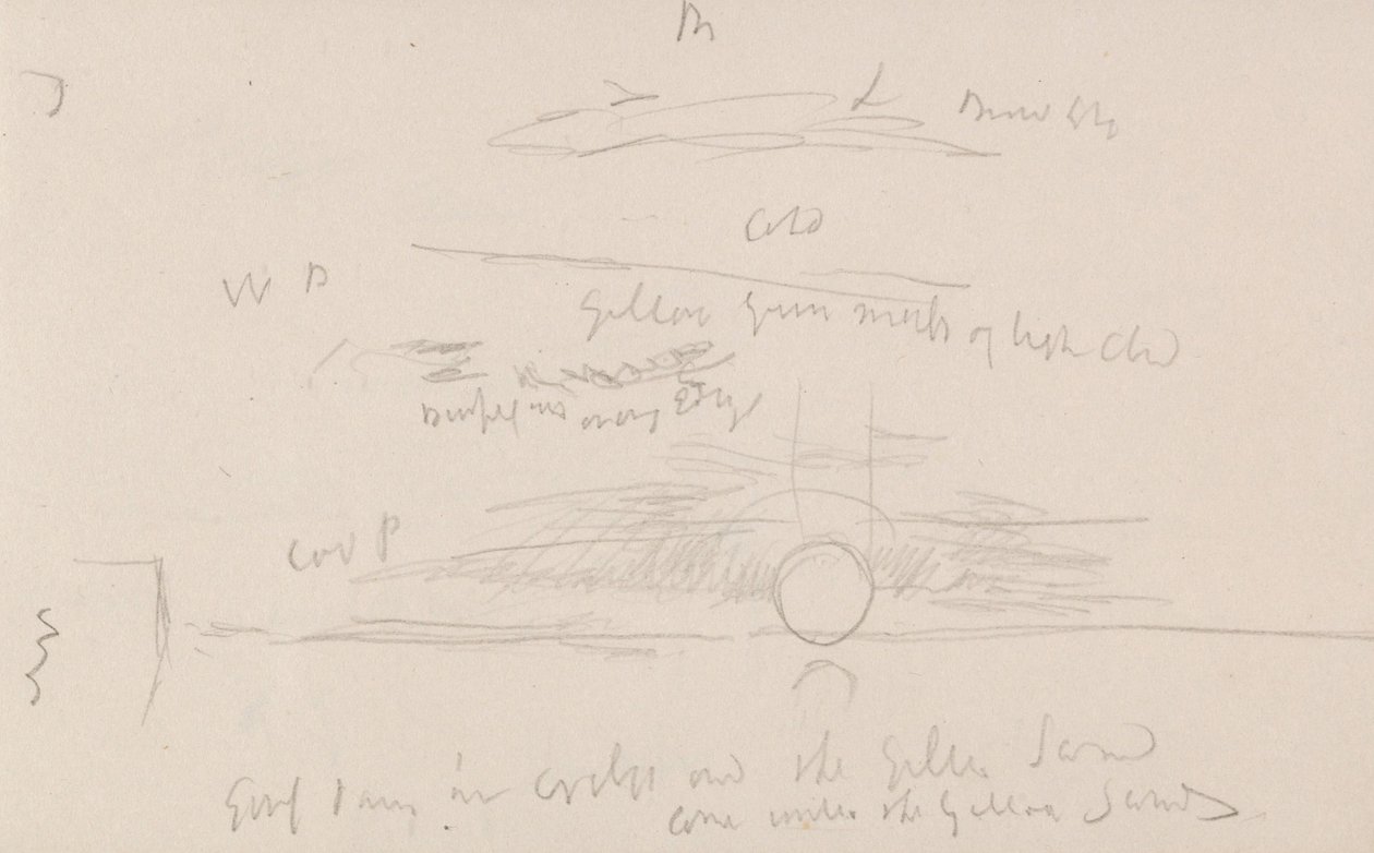 Das Kanal-Skizzenbuch von Joseph Mallord William Turner