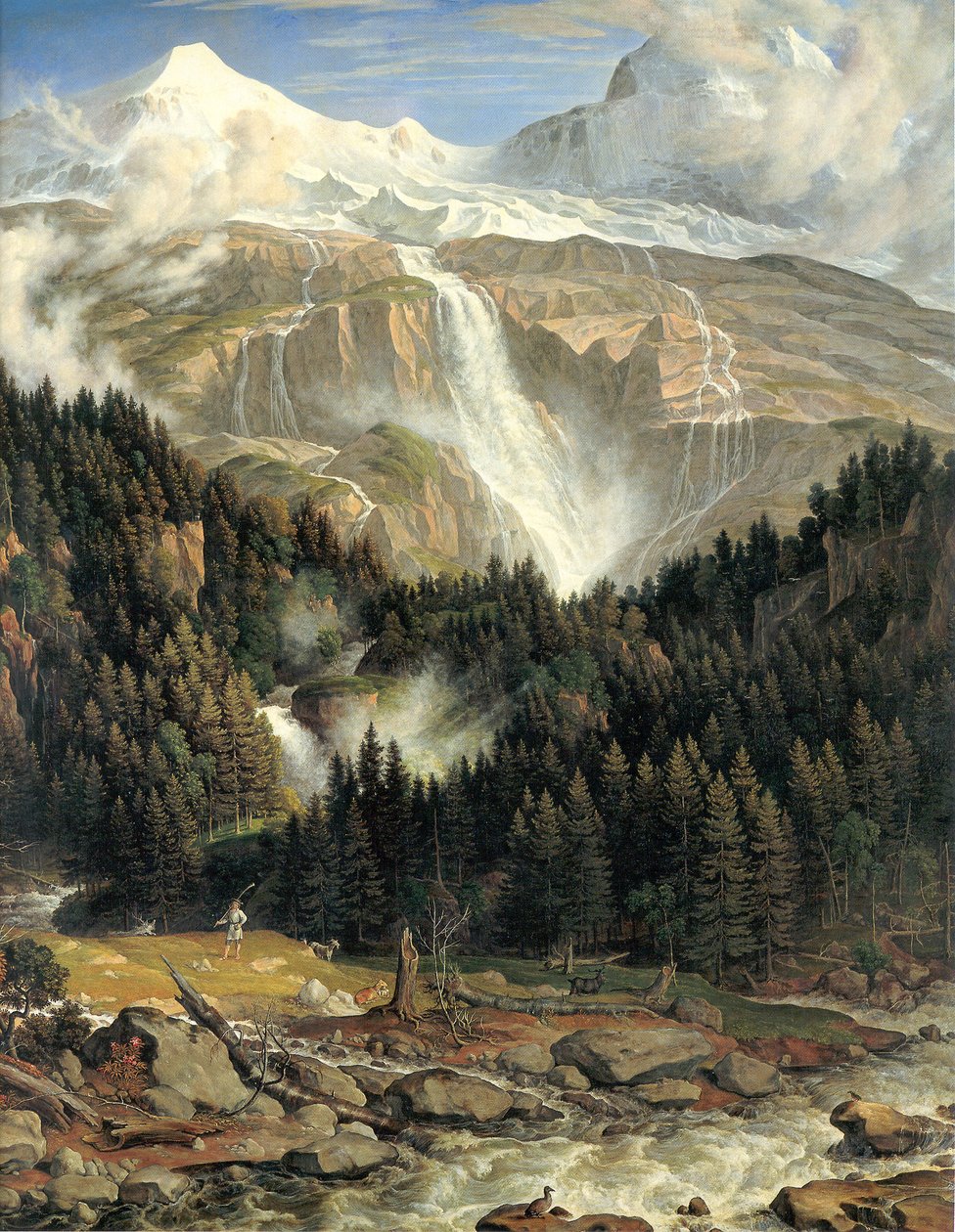 Der Schmadribachfall von Joseph Anton Koch