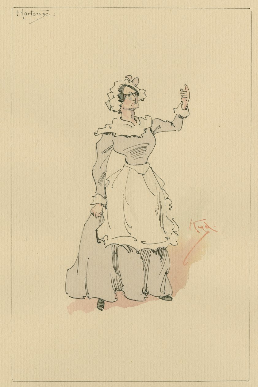 Hortense, um 1920er von Joseph Clayton Clarke