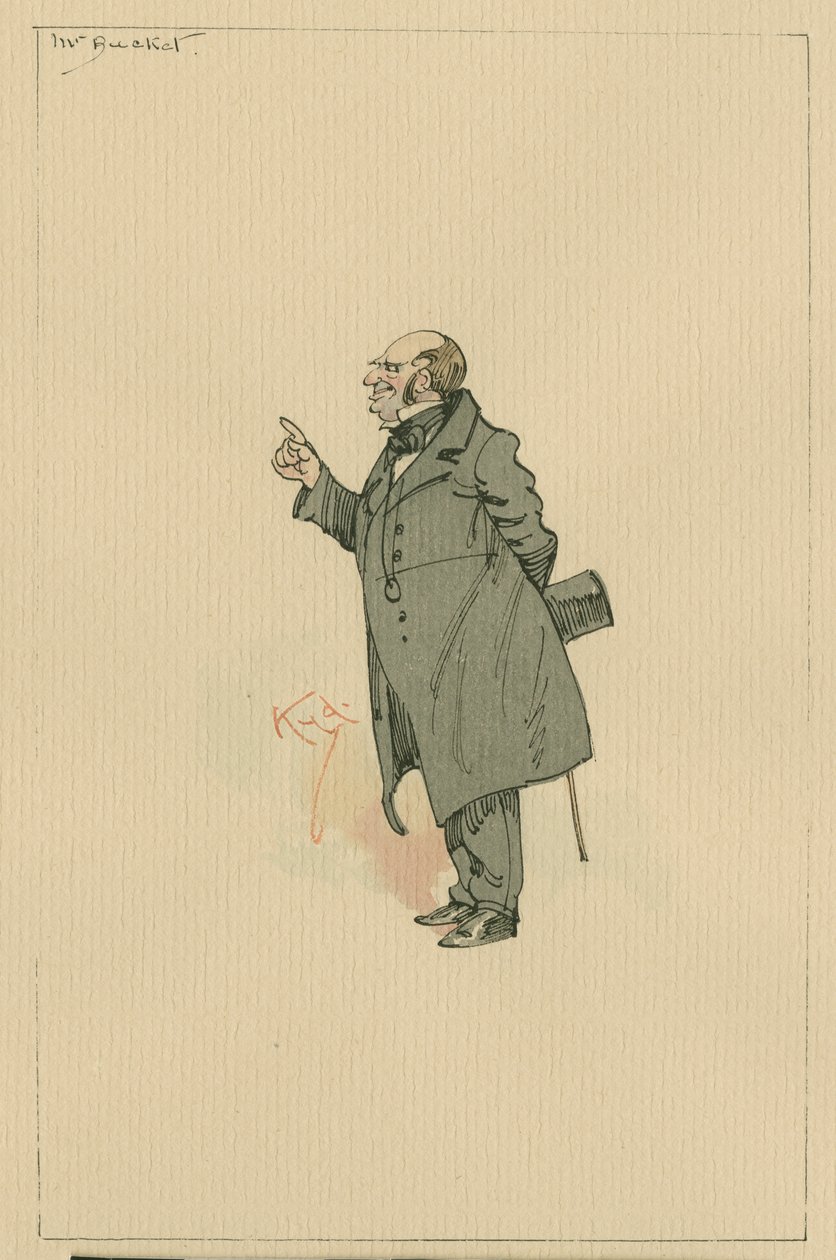 Mr. Bucket, ca. 1920er von Joseph Clayton Clarke