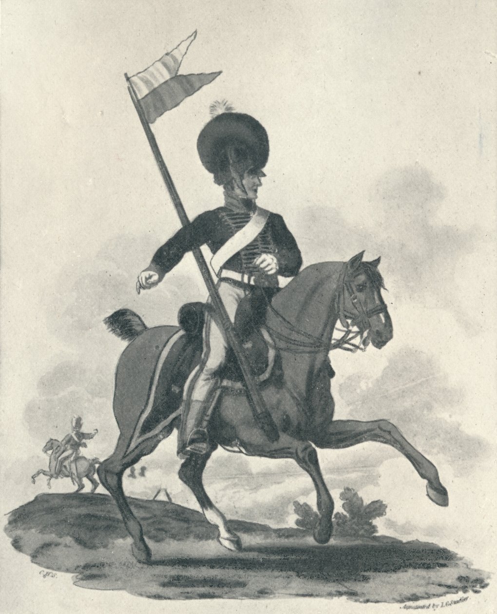 Königliche Artillerie berittene Raketenabteilung von Joseph Constantine Stadler